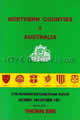 Northern Division (Eng) v Australia 1981 rugby  Programme